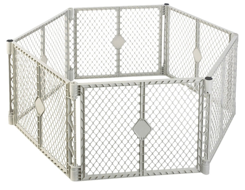 2-in-1 Northstates Extra Wide Gate & Playard