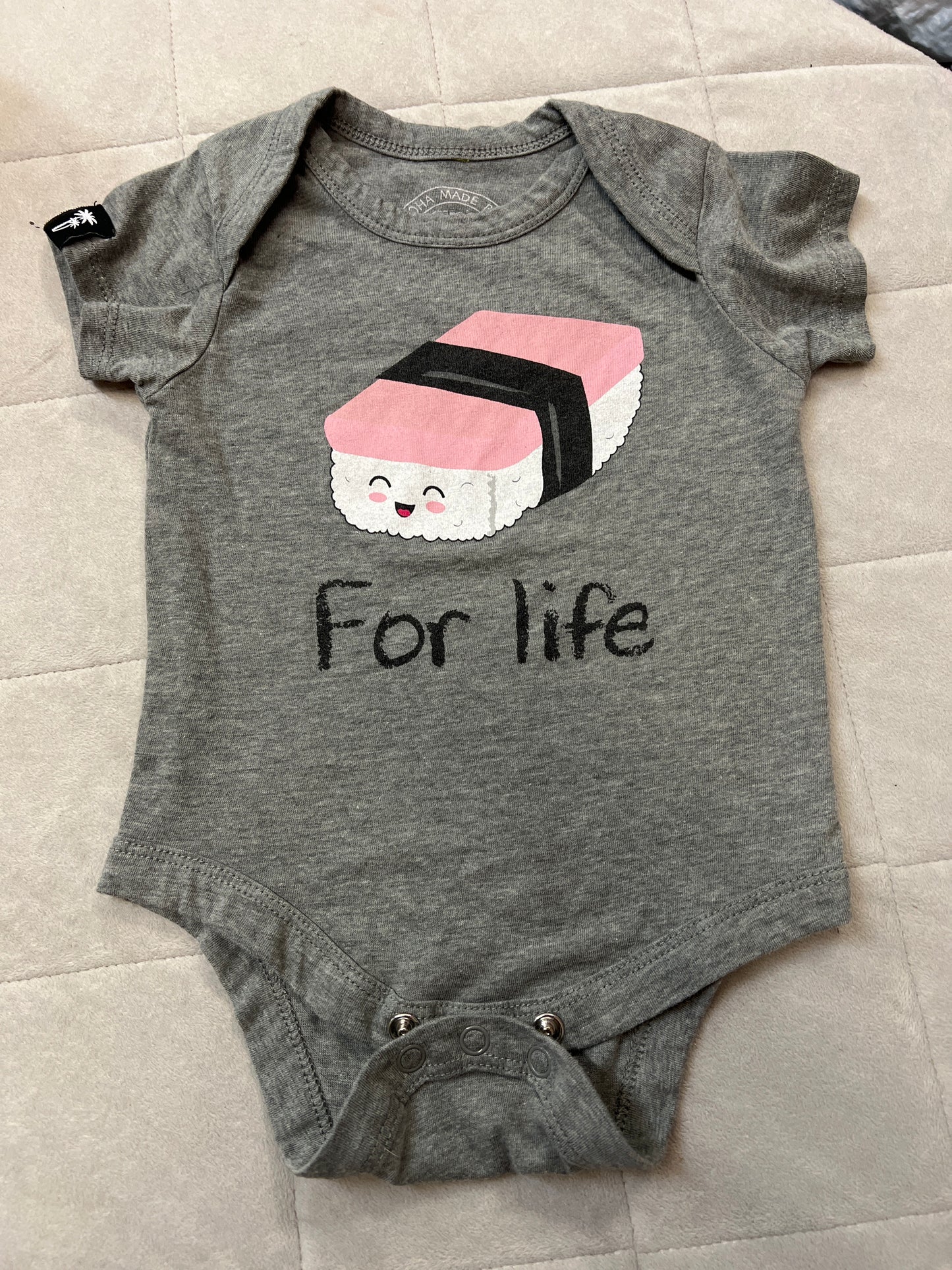 Aloha Made Baby Onesie, Size 3-6M
