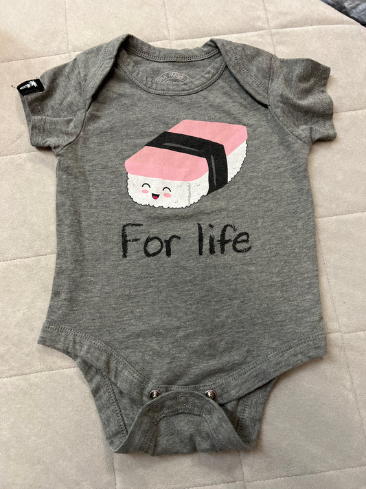 Aloha Made Baby Onesie, Size 3-6M
