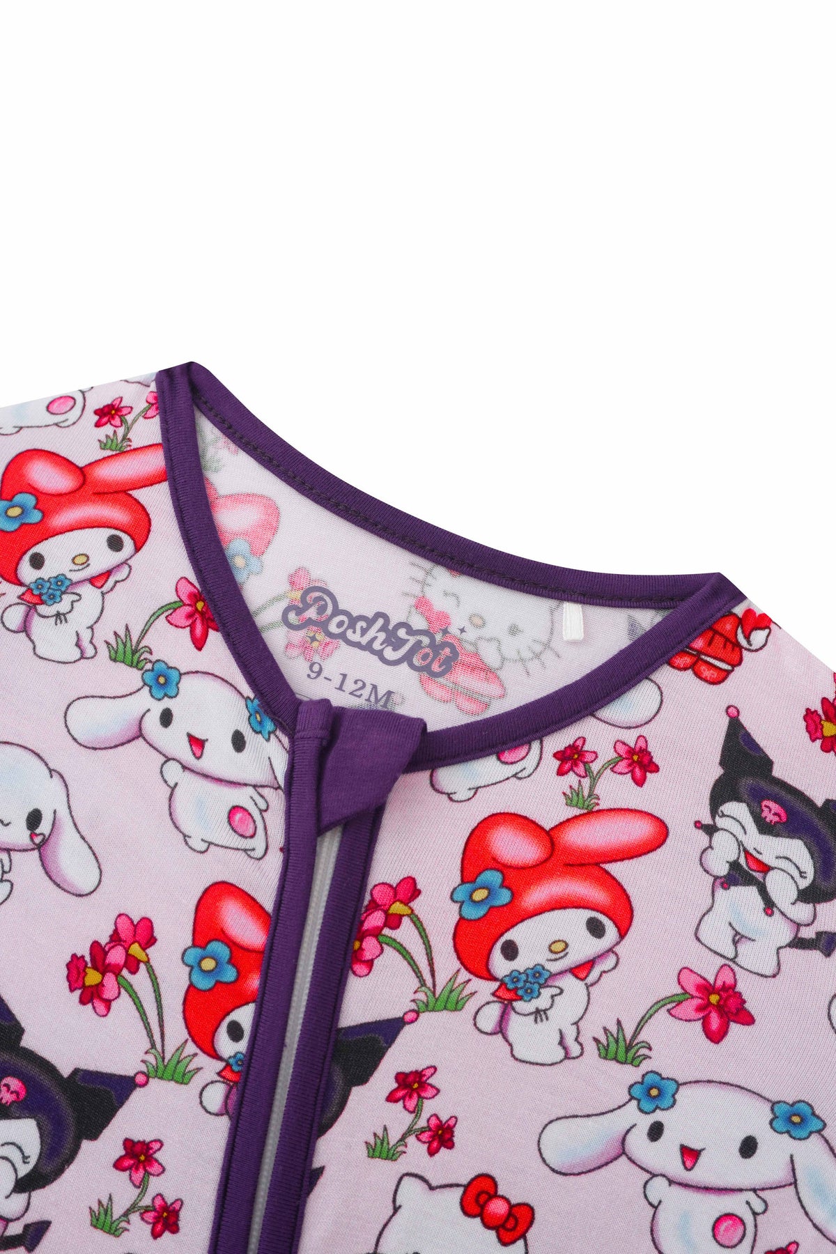 75% Off  PoshTOT Sanrio My Melody Bamboo Baby Convertible Zippy Romper: 12-18M