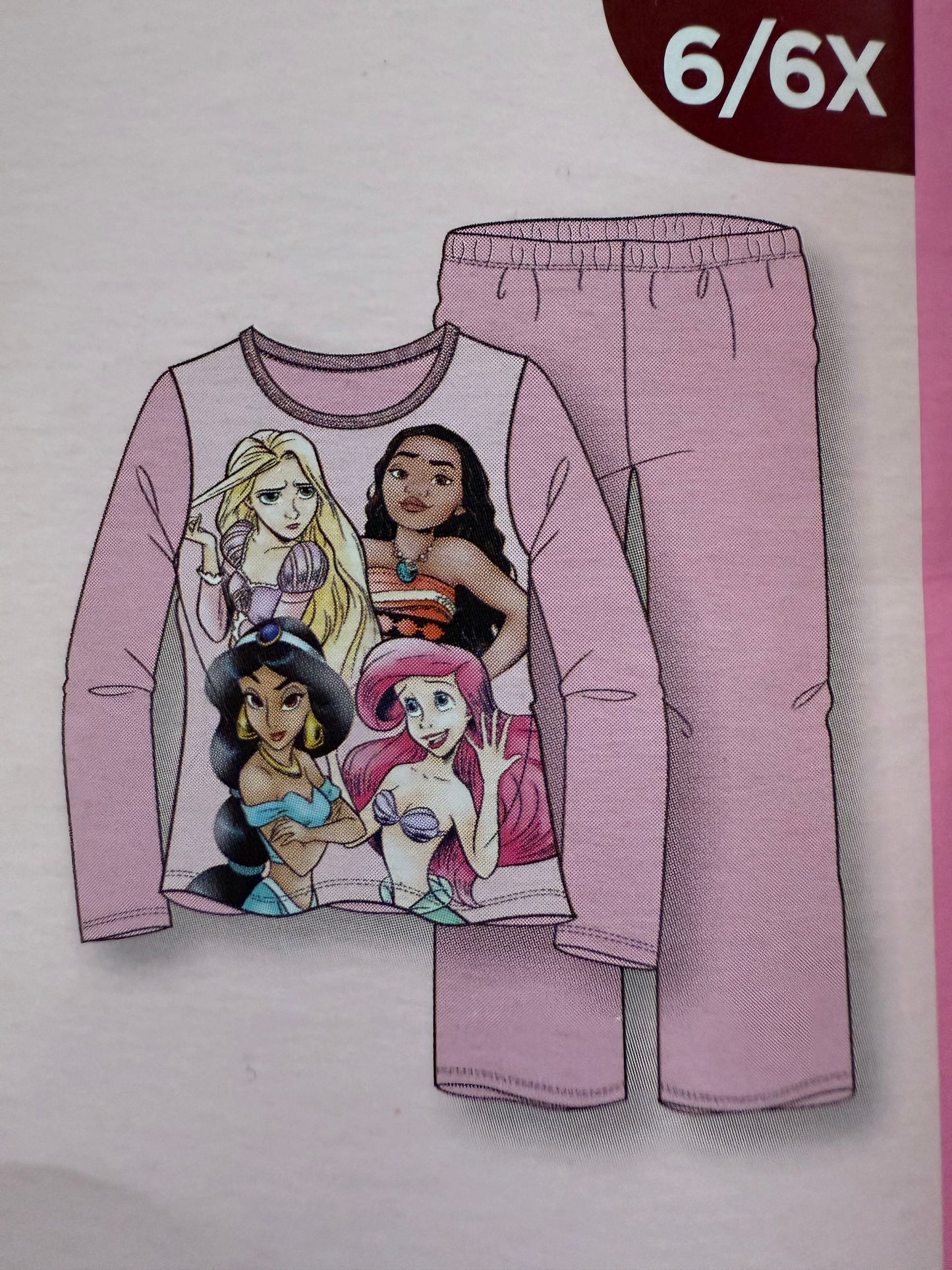 New Princess Pajama Set, 6