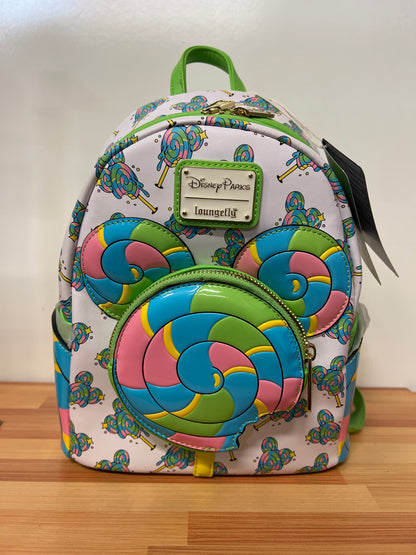 New Loungefly Mickey Lollipop Backpack