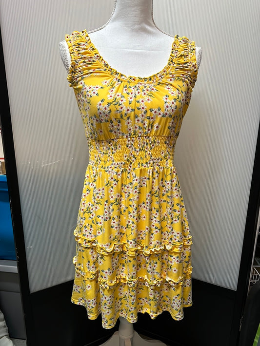 Floral Sun Dress, Size M