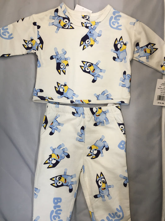 New Bluey 2 Piece Outfit, 6months