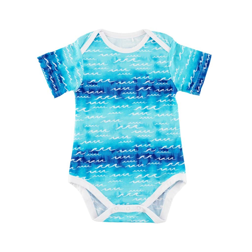Nalu Baby Bamboo Onesie: 6-12M