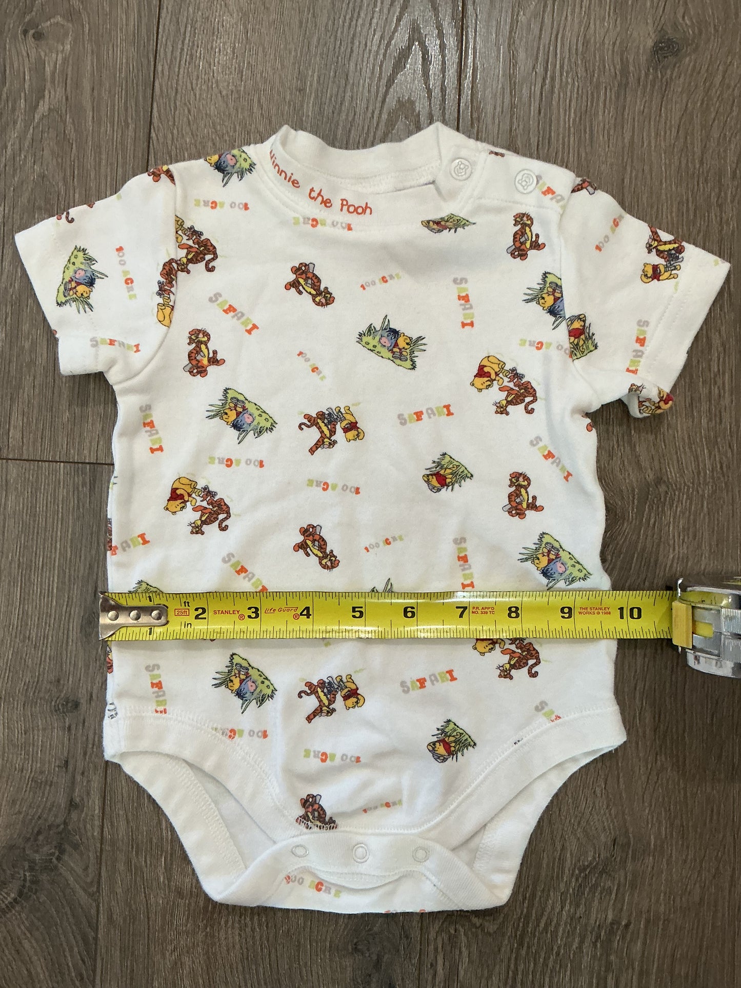 Baby Boy Clothes Disney Winnie The Pooh Size 3-6 Month Pooh Bodysuit
