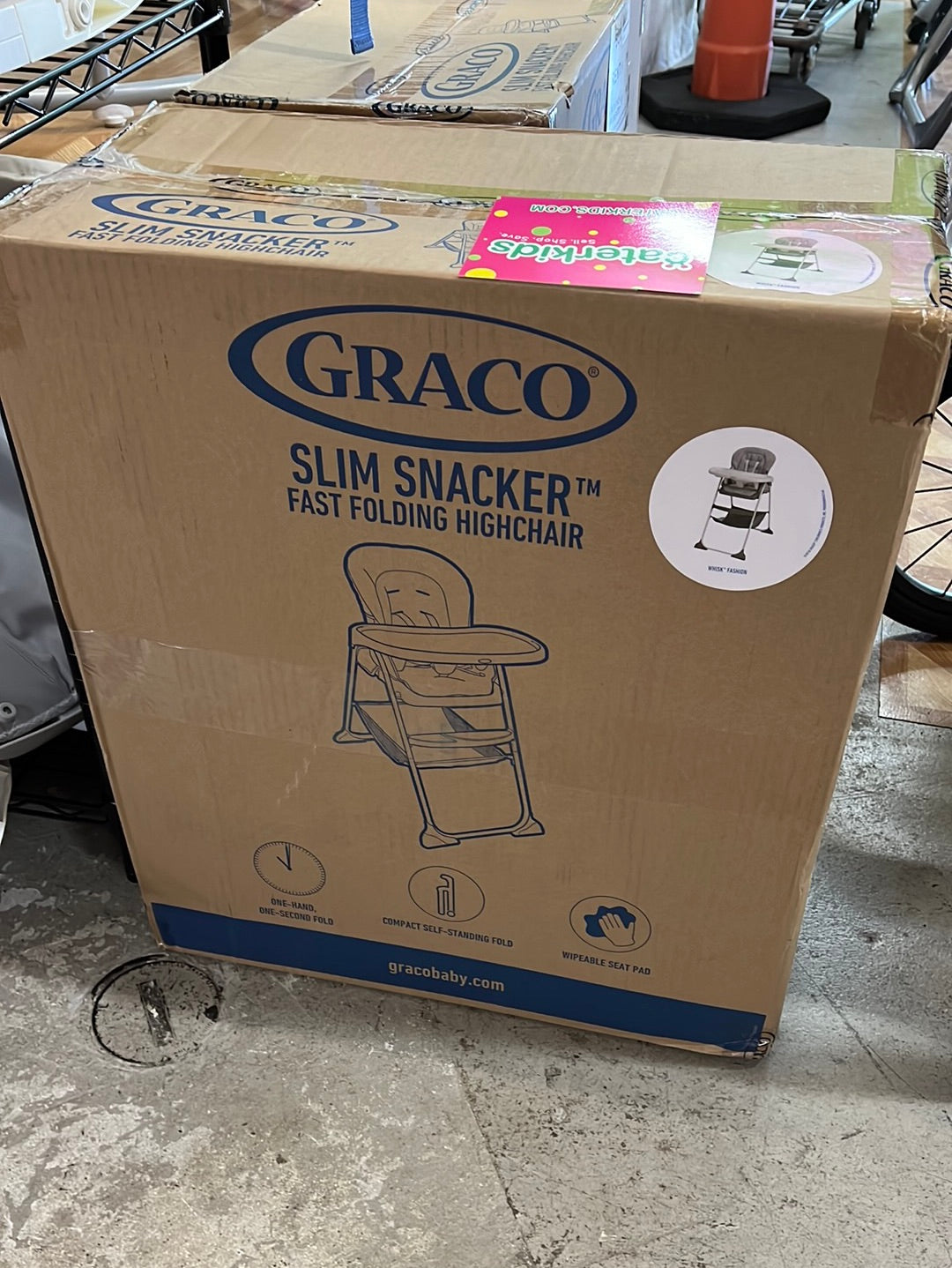 New Graco Slim Snacker High Chair