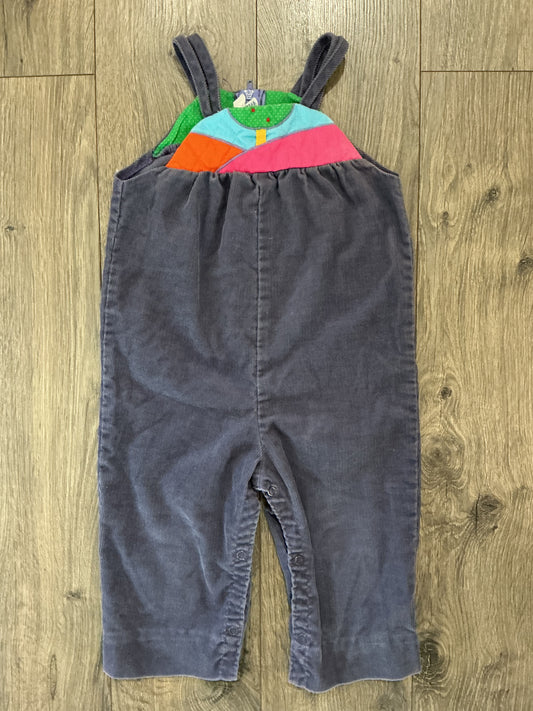 Vintage Overalls Ruth Scharf 24-months Made USA Corduroy Rare