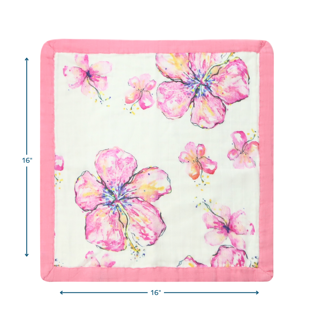 Hibiscus Kiss Security Blanket
