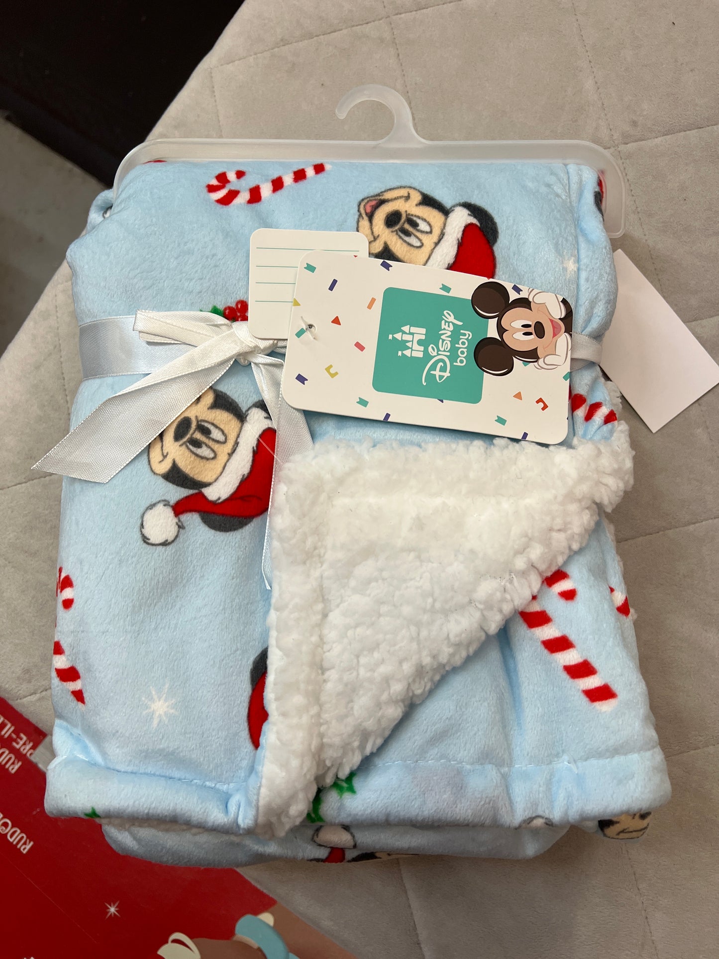 New Disney Baby Christmas Blanket