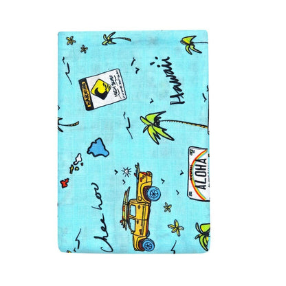 We Go Holoholo Muslin Swaddle