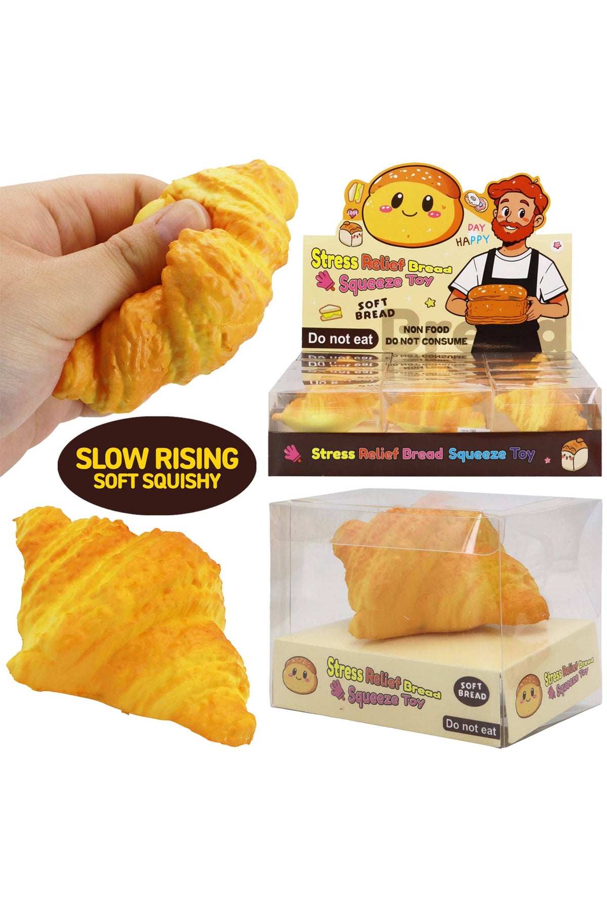 Croissant Bread Squishy