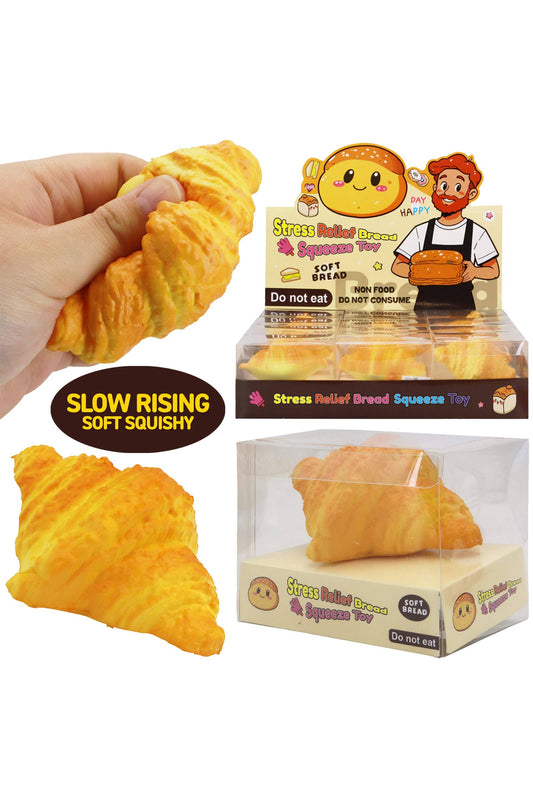 Croissant Pastry Bread  Squishy