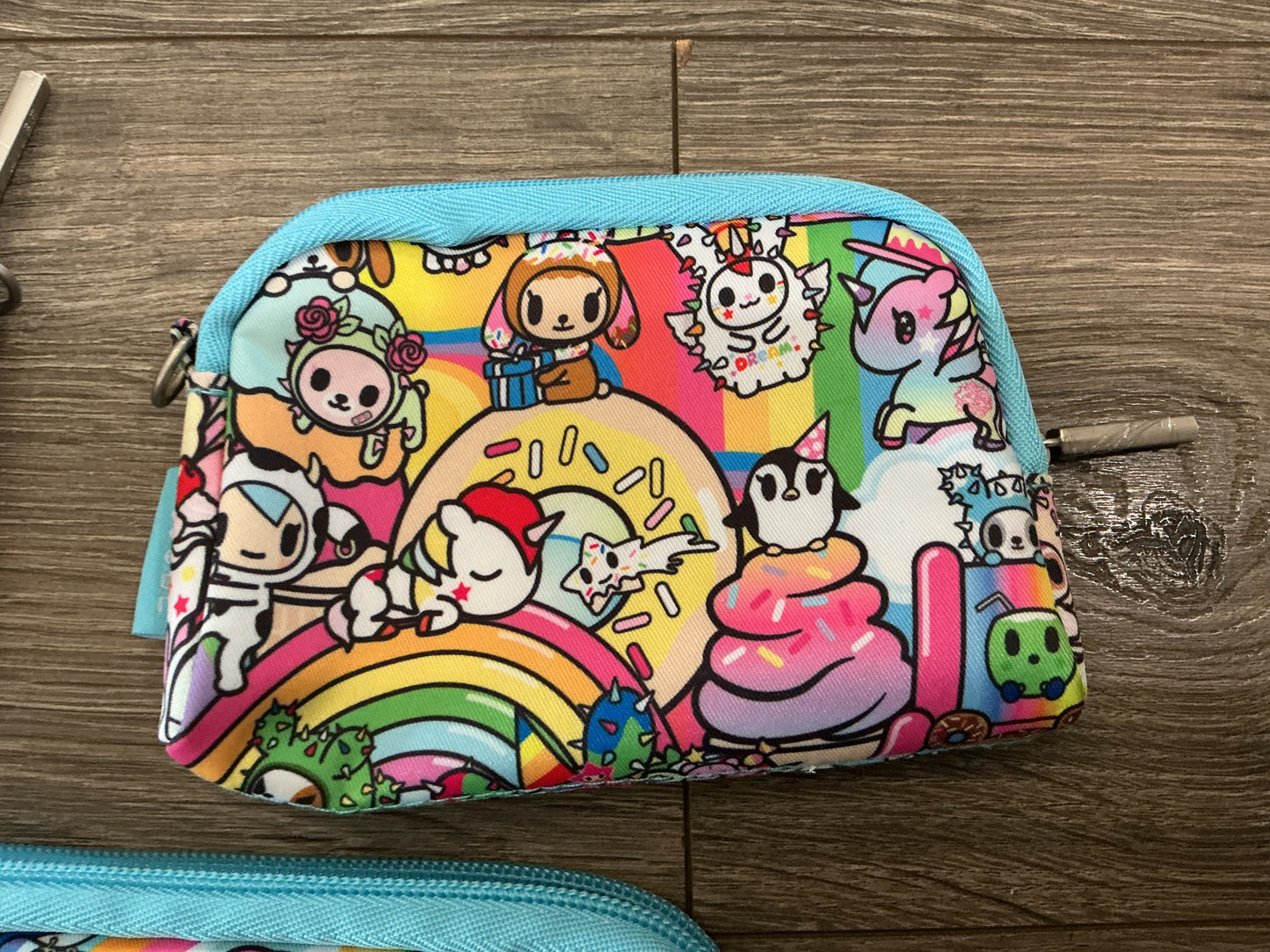 Jujube x Tokidoki Toki 20th Anniversary Collection Be Set 3 Piece Pouch Set