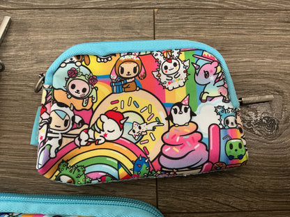 Jujube x Tokidoki Toki 20th Anniversary Collection Be Set 3 Piece Pouch Set