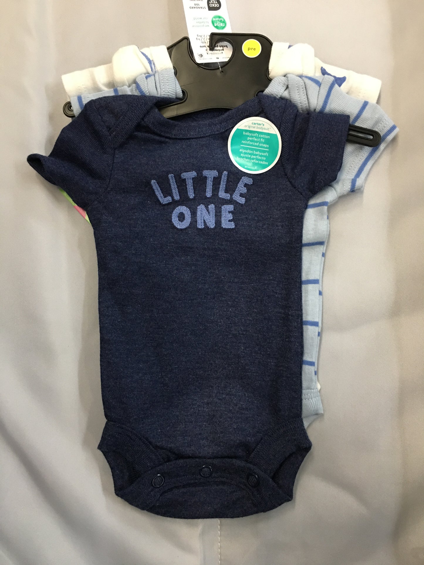New Blue Onesie, Premie