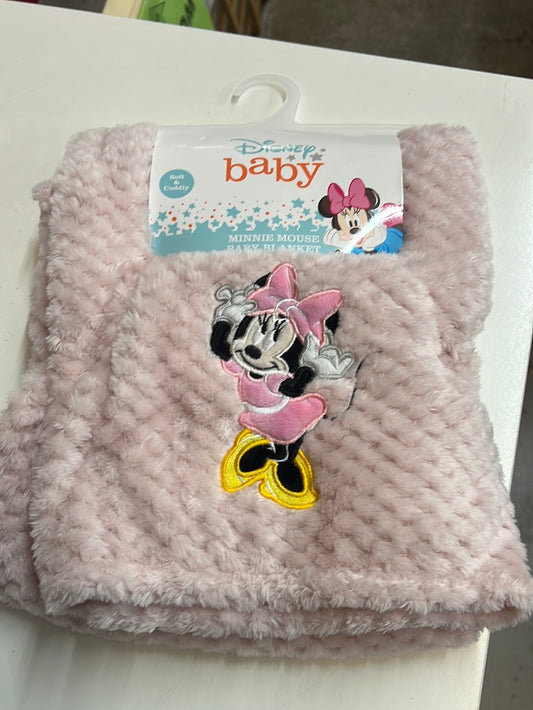 New Minnie Mouse Plush Blanket