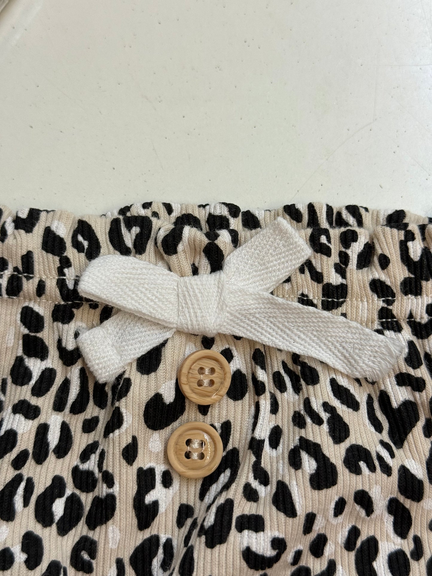 2pc Leopard Outfit, 3-6m
