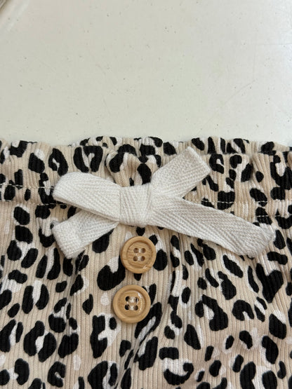 2pc Leopard Outfit, 3-6m