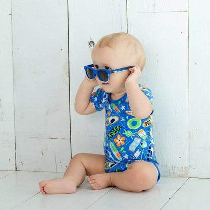 Beach Day Bamboo Onesie: 0-6M