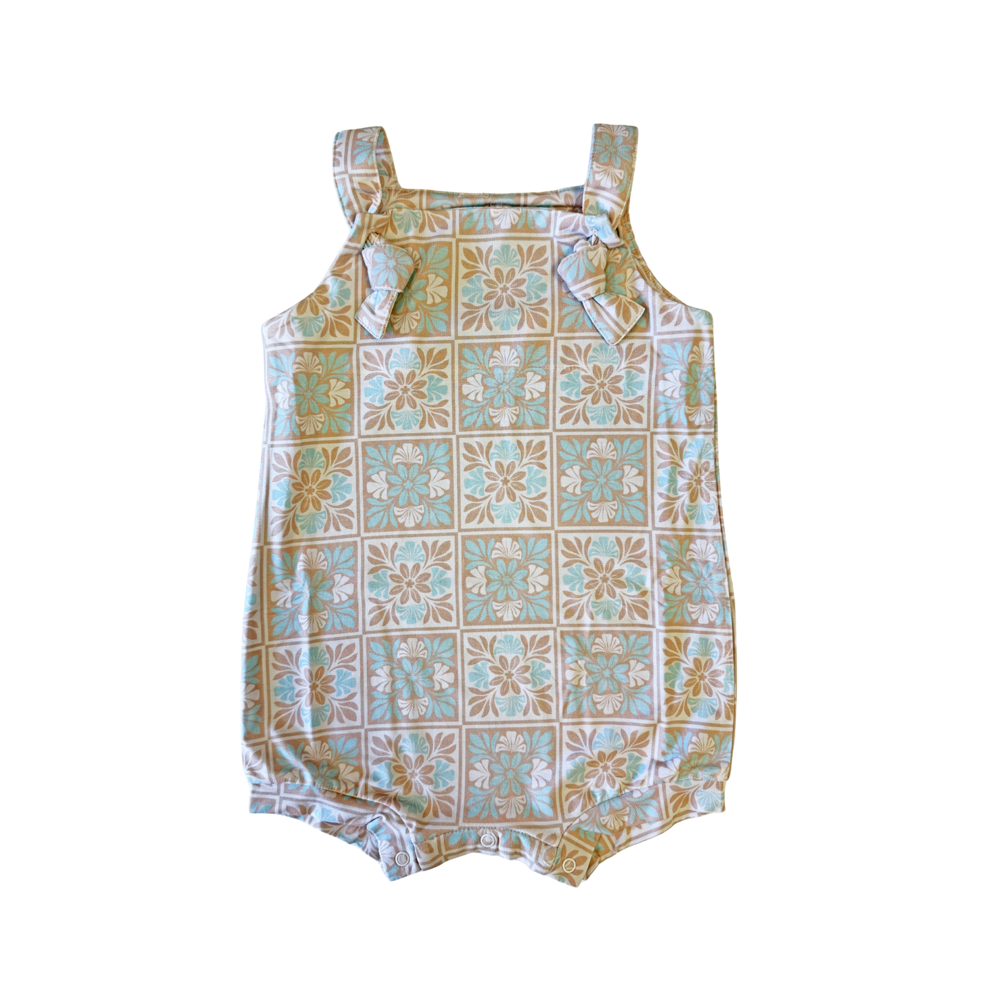 Blue Kuiki Knotted Overall: 12-18MO