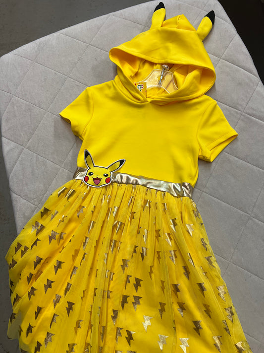 Pokemon Pikachu Dress, Size 6
