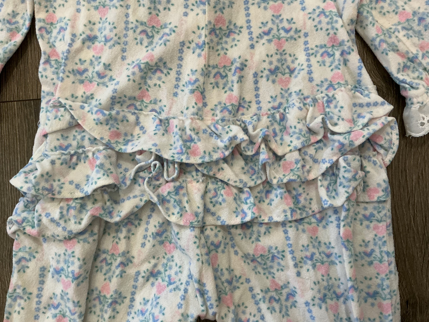 Vintage one-piece Ruth Scharf XL Made USA Rare romper