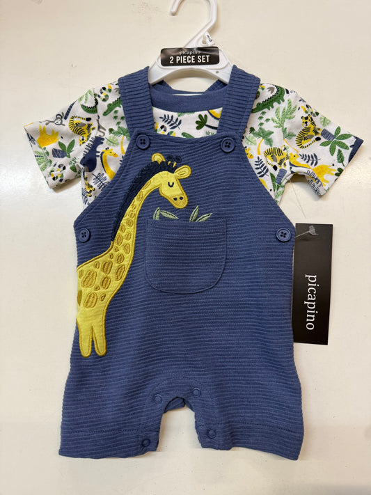 New Giraffe 2pc Set, 0-3m