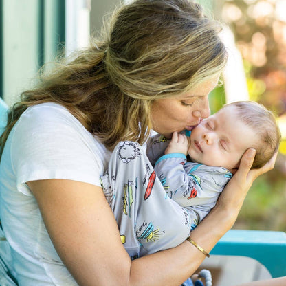 Surf Report Baby Bamboo Layette Gown