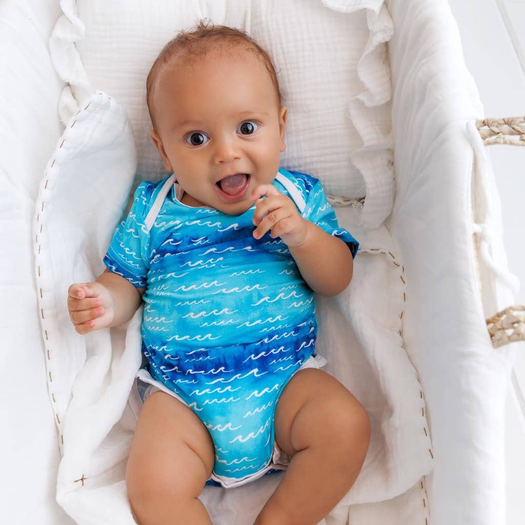 Nalu Baby Bamboo Onesie: 6-12M