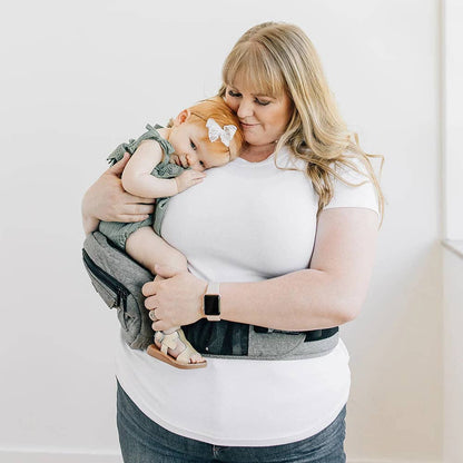 The Tushbaby Hip Carrier: Black & Gold / Tushbaby