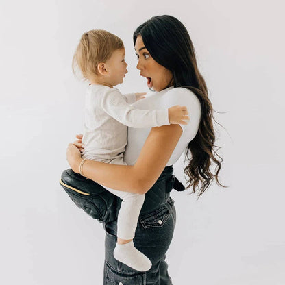 The Tushbaby Hip Carrier: Gingham / Tushbaby