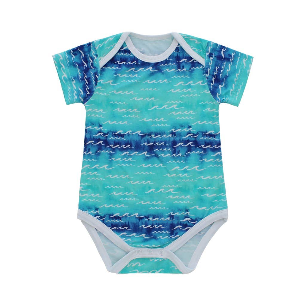 Nalu Baby Bamboo Onesie: 6-12M