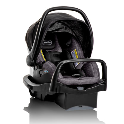 New Evenflo Pivot Modular Travel System with LiteMax Infant Car Seat with Anti-Rebound Bar