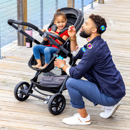 New Evenflo Pivot Xpand Modular Travel System with LiteMax Infant Car Seat