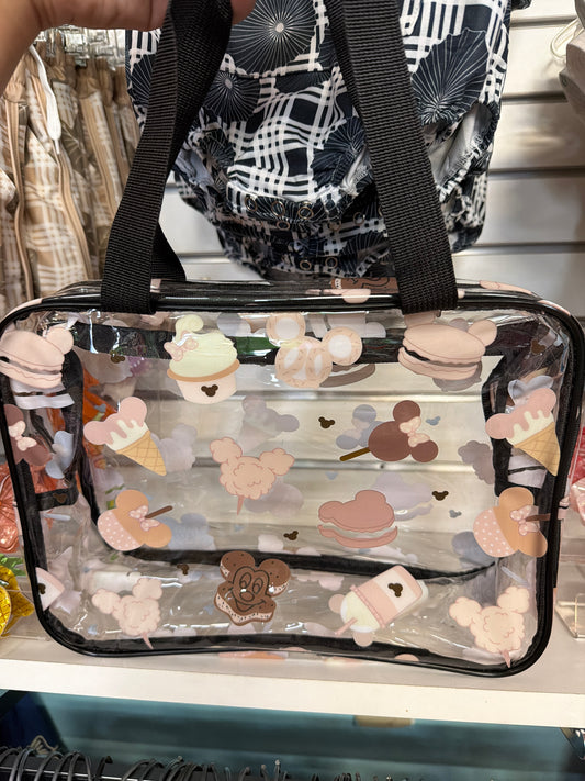12” Clear Zip Bag, Mouse Snacks