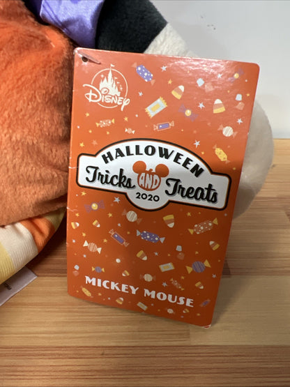 Disney Mickey Mouse Halloween Pumpkin 15" Plush Doll New With Tags 2020