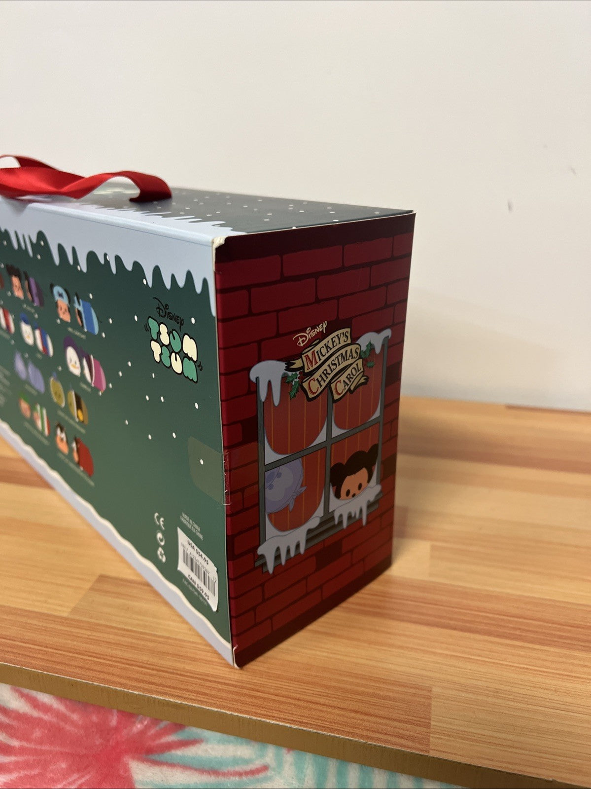 Disney Store MICKEY’S A CHRISTMAS CAROL Mini Tsum Tsum Plush Box Set of 10