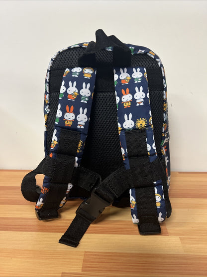 ~NEW~ Japan Anime Miffy Mini Backpack Navy Child Kid Toddler Size Bunny