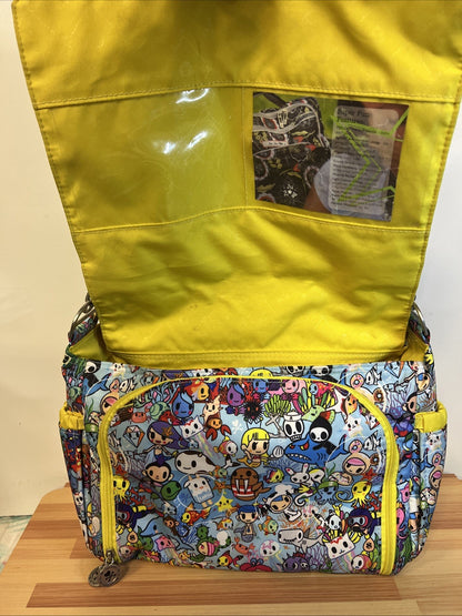 Tokidoki x Ju-Ju-Be Sea Amo Better Be Messenger Diaper Bag W/ Changing Pad