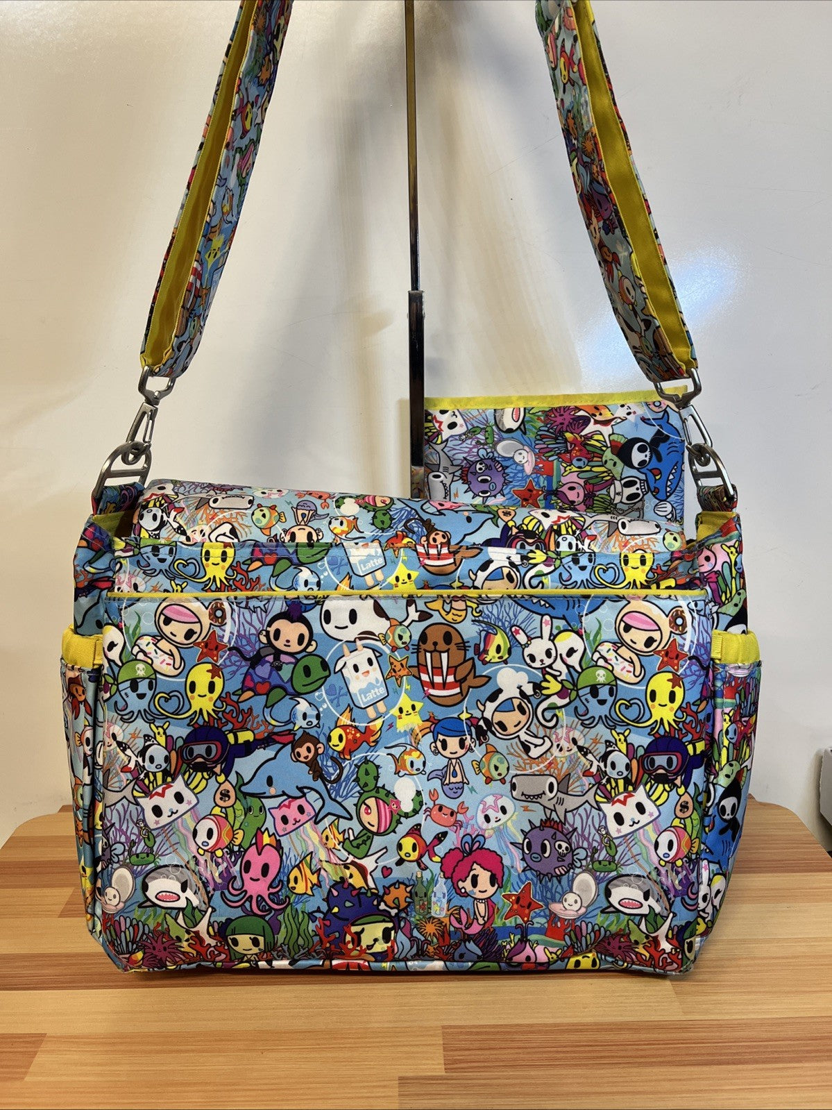 Tokidoki x Ju-Ju-Be Sea Amo Better Be Messenger Diaper Bag W/ Changing Pad