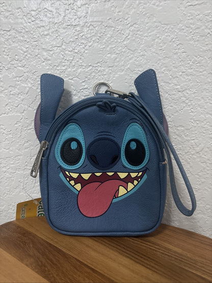 Disney Parks LOUNGEFLY STITCH From Lilo & Stitch Wristlet Belt Bag