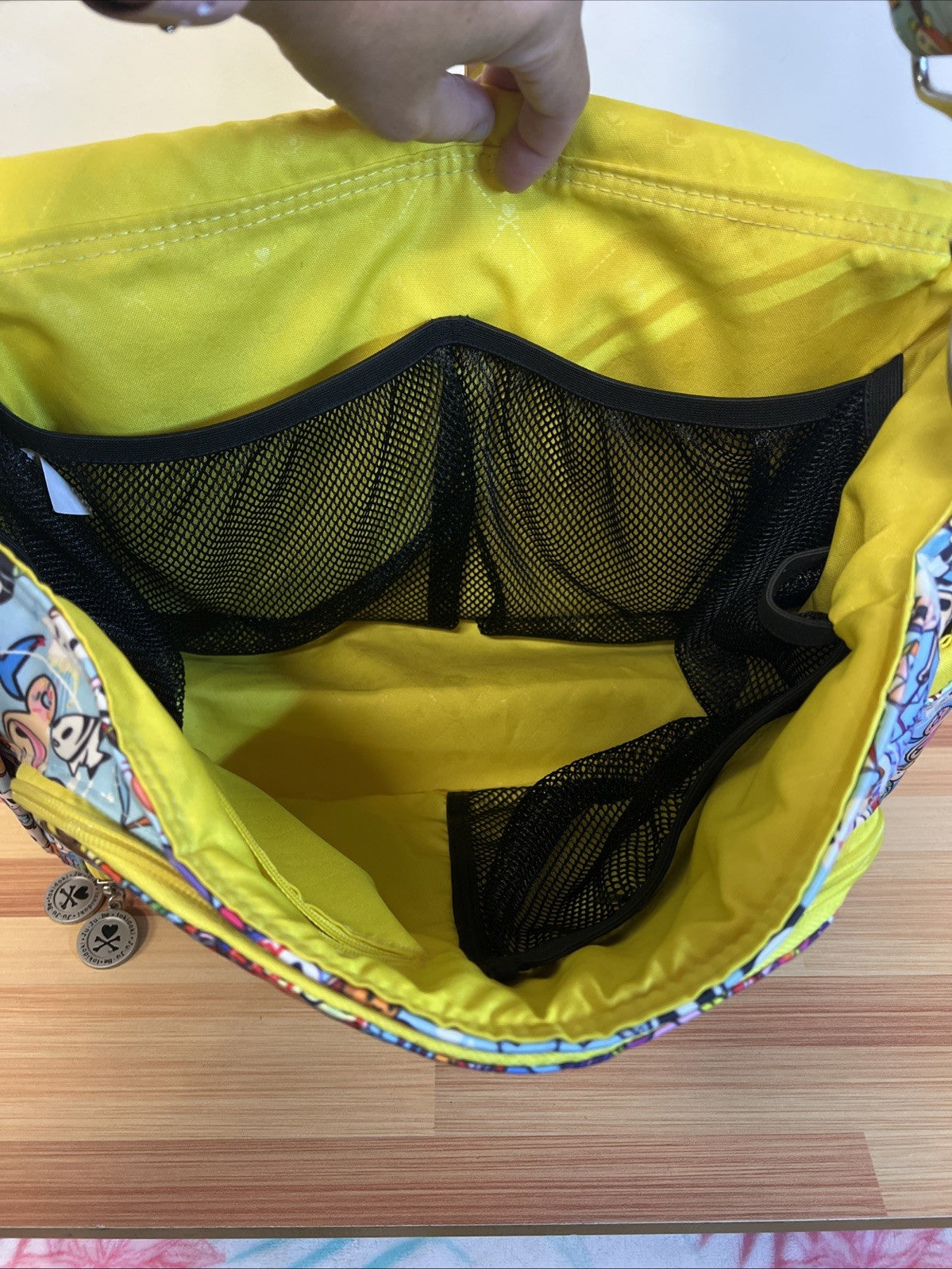 Tokidoki x Ju-Ju-Be Sea Amo Better Be Messenger Diaper Bag W/ Changing Pad