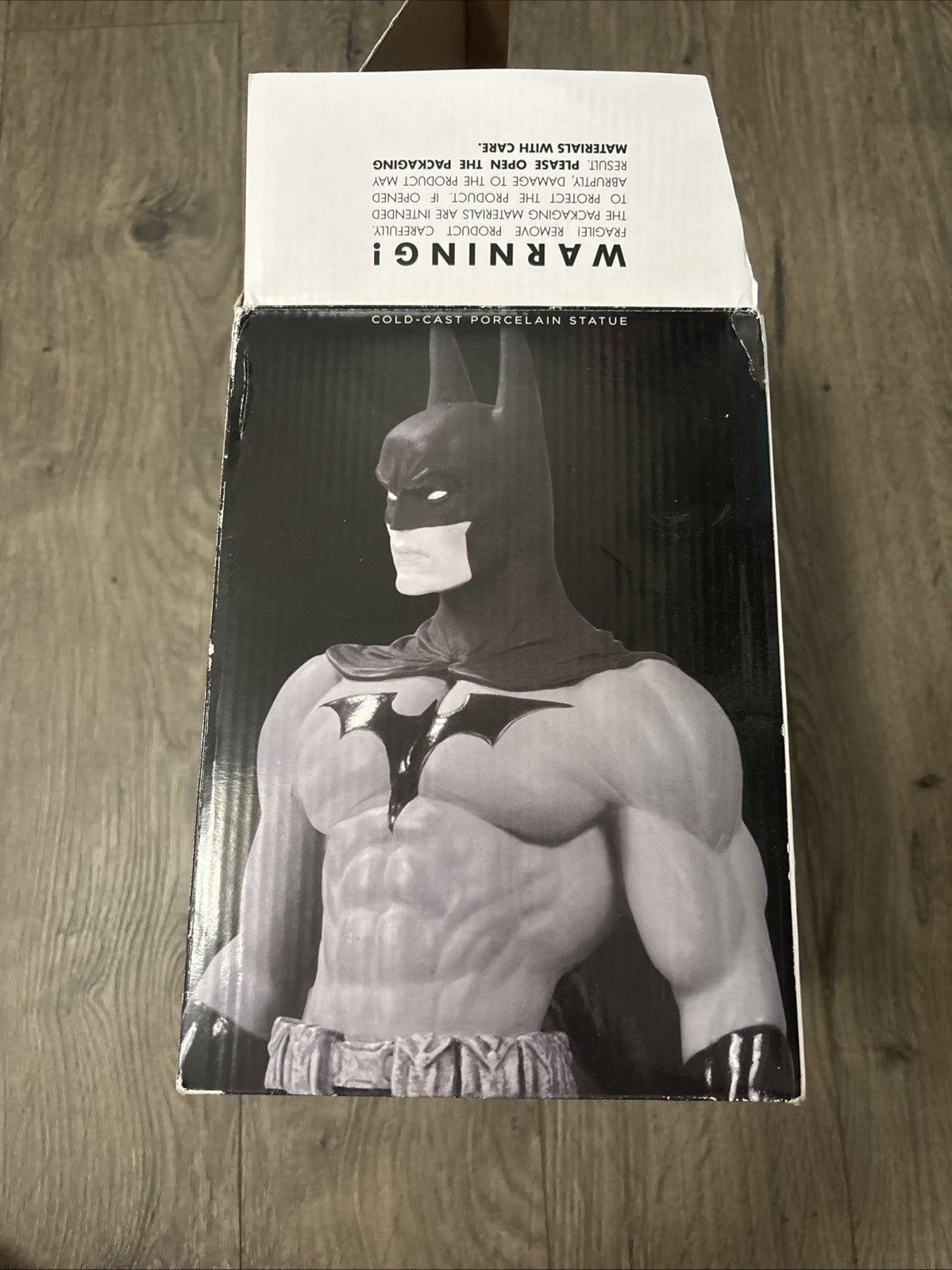 BATMAN BLACK & WHITE STATUE MICHAEL TURNER #2855/5200 LIMITED ED DC COLLECT 2014