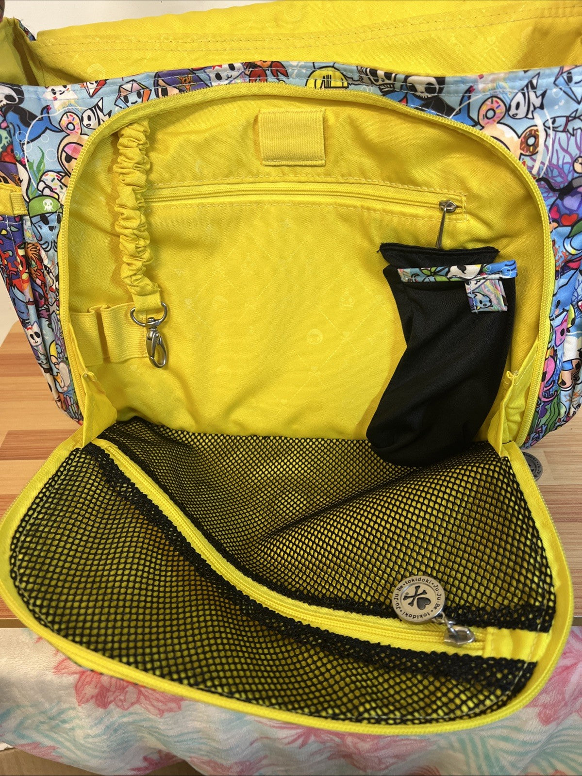 Tokidoki x Ju-Ju-Be Sea Amo Better Be Messenger Diaper Bag W/ Changing Pad