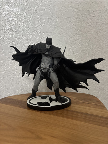 Batman Black and White Statue Rafael Grampa DC Collectibles Joker New