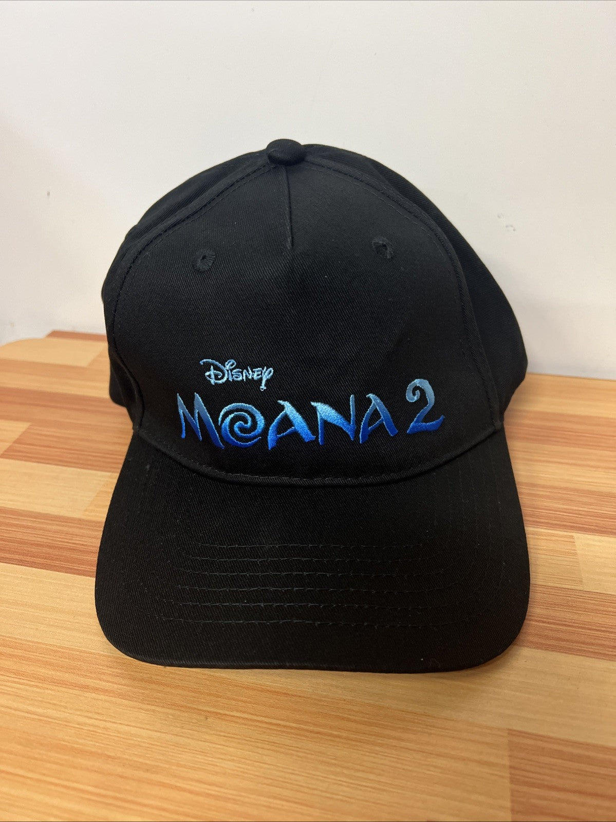 Disney 2024 Moana 2 Movie Promotional Adjustable Hat Black Cap New