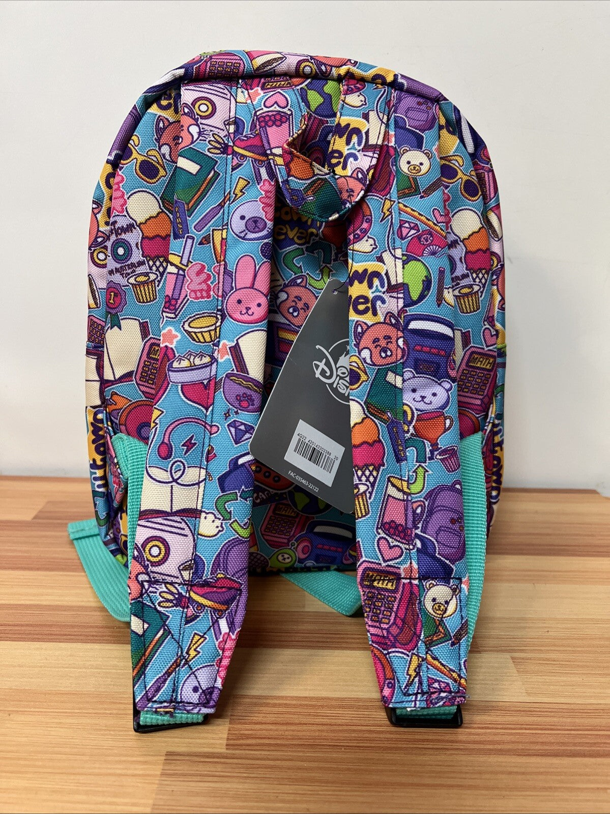 Disney Parks Loungefly Pixar Turning Red Panda Mei Mini Backpack NEW WITH TAGS