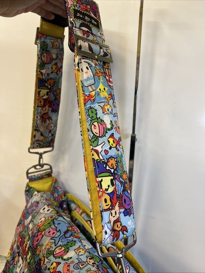 Tokidoki x Ju-Ju-Be Sea Amo Better Be Messenger Diaper Bag W/ Changing Pad
