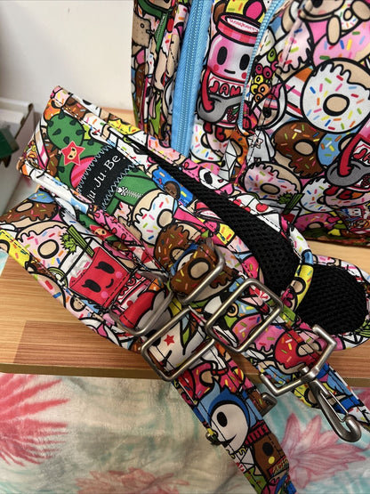 Jujube Tokidoki Tokipops Donuts BFF Diaper Bag Backpack Messenger Changing Pad